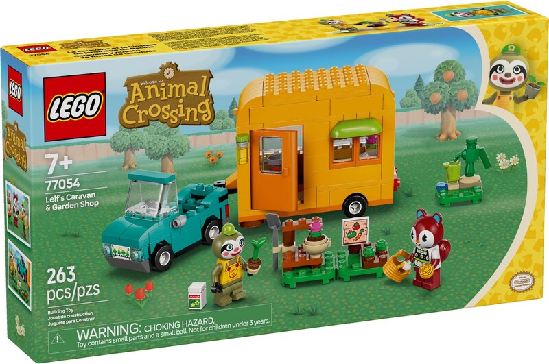 LEGO Animal Crossing 77054 Leifs Caravan & Garden Shop