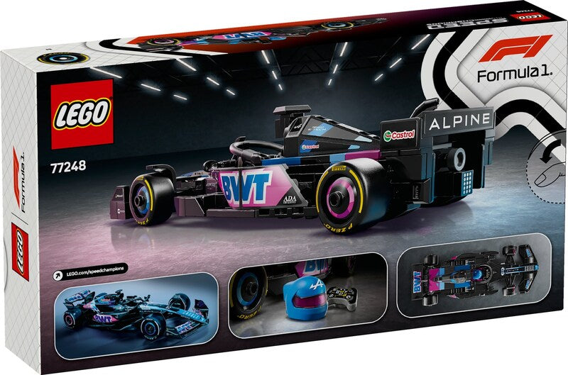 LEGO Speed Champions 77248 BWT Alpine F1 Team A524 Race Car
