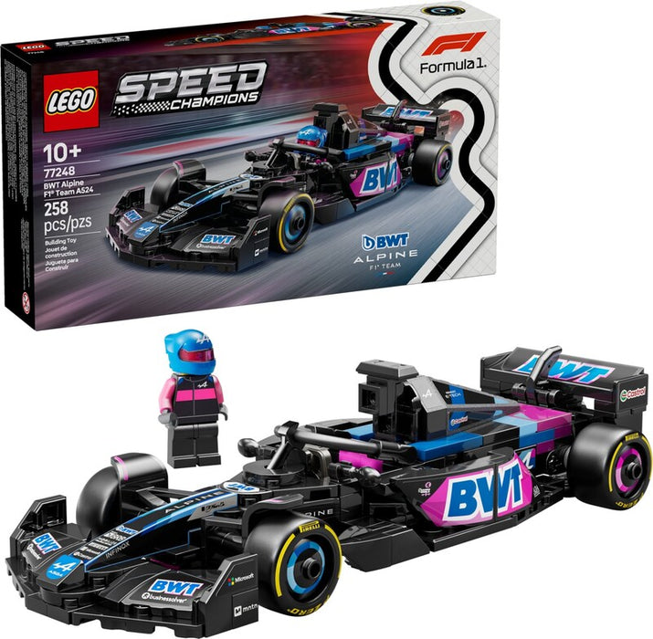 LEGO Speed Champions 77248 BWT Alpine F1 Team A524 Race Car