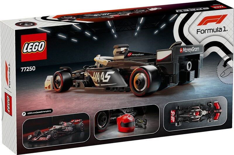LEGO Speed Champions 77250 MoneyGram Haas F1 Team VF-24 Race Car