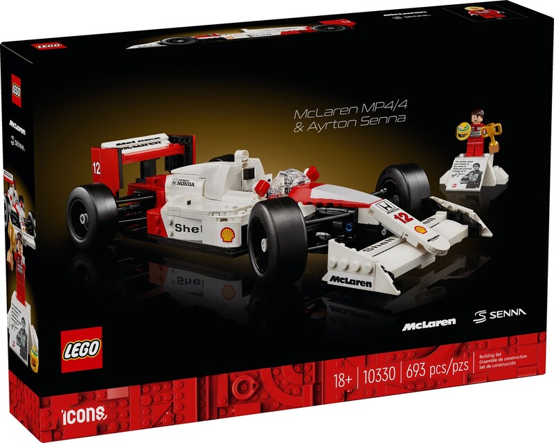 LEGO Icons 10330 McLaren MP4/4 Ayrton Senna