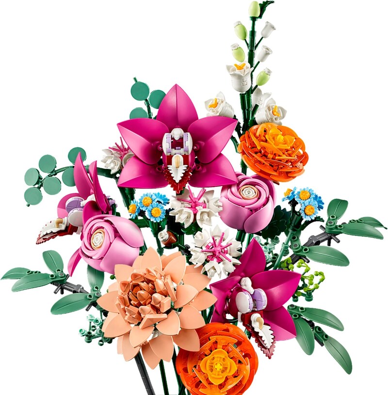 LEGO Icons 10342 Pretty Pink Flower Bouquet