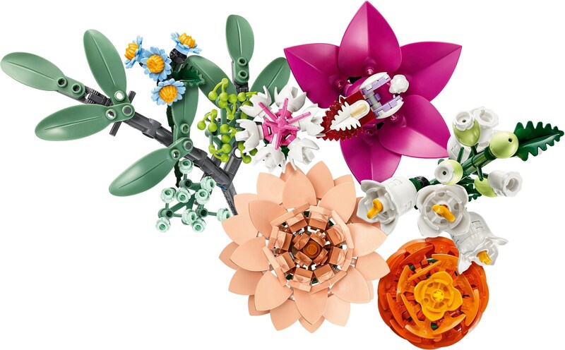 LEGO Icons 10342 Pretty Pink Flower Bouquet