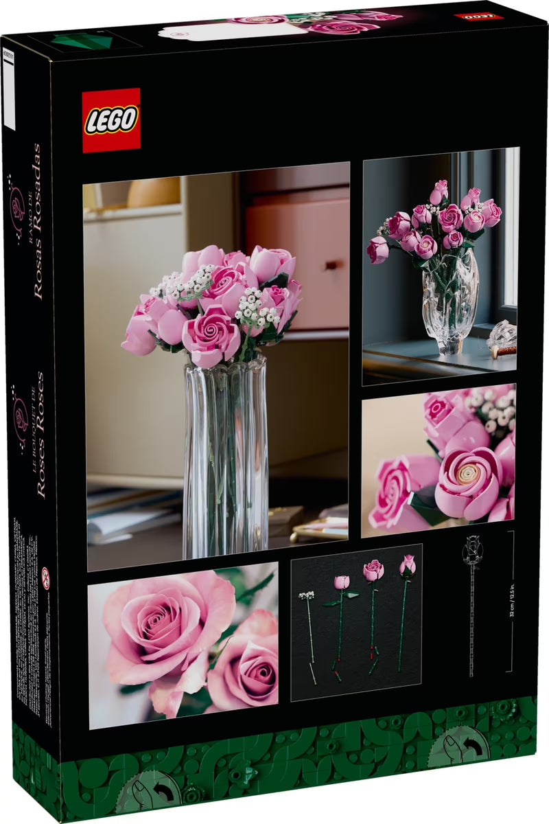 LEGO Icons 10374 Bouquet of Pink Roses