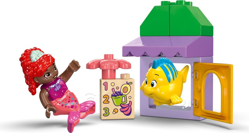 LEGO DUPLO 10420 Ariel and Flounders Café Stand