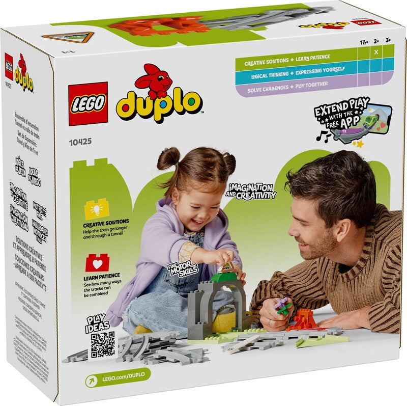 LEGO Duplo 10425 Trains Train Tunnel And Tracks Expansion Set