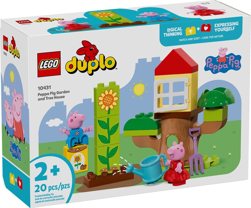 LEGO DUPLO 10431 Peppa Pig Garden and Tree House