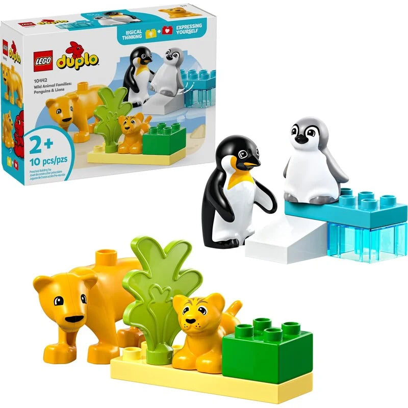 LEGO Duplo 10442 Wild Animal Families: Penguins & Lions