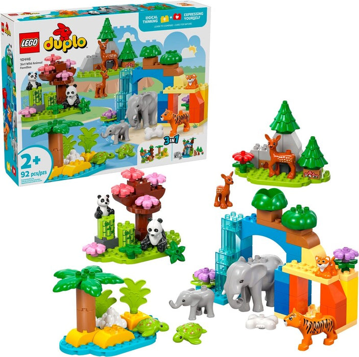 LEGO Duplo 10446 3 In 1 Wild Animal Families
