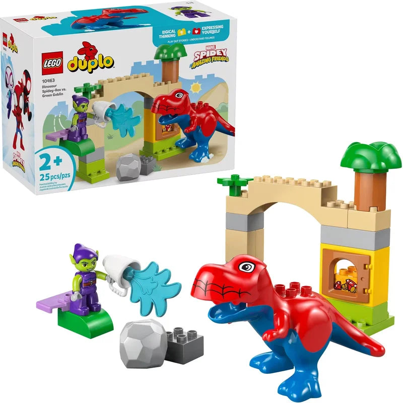 LEGO DUPLO 10463 Dinosaur Spidey-Rex vs. Green Goblin