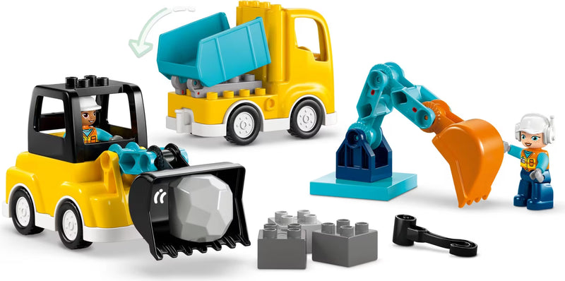 LEGO DUPLO 10475 3 in 1 Construction Vehicles