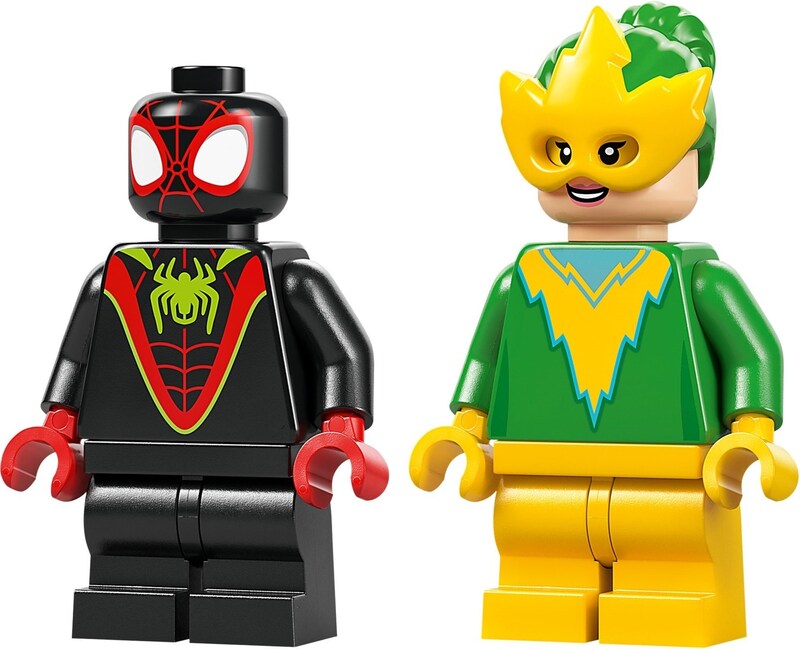 LEGO Marvel 11198 Spin and Electro Dinosaur Vehicle Chase