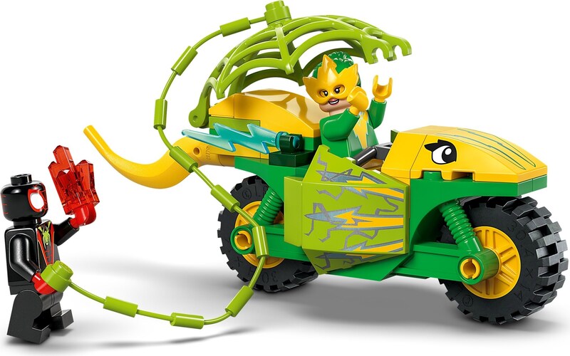 LEGO Marvel 11198 Spin and Electro Dinosaur Vehicle Chase