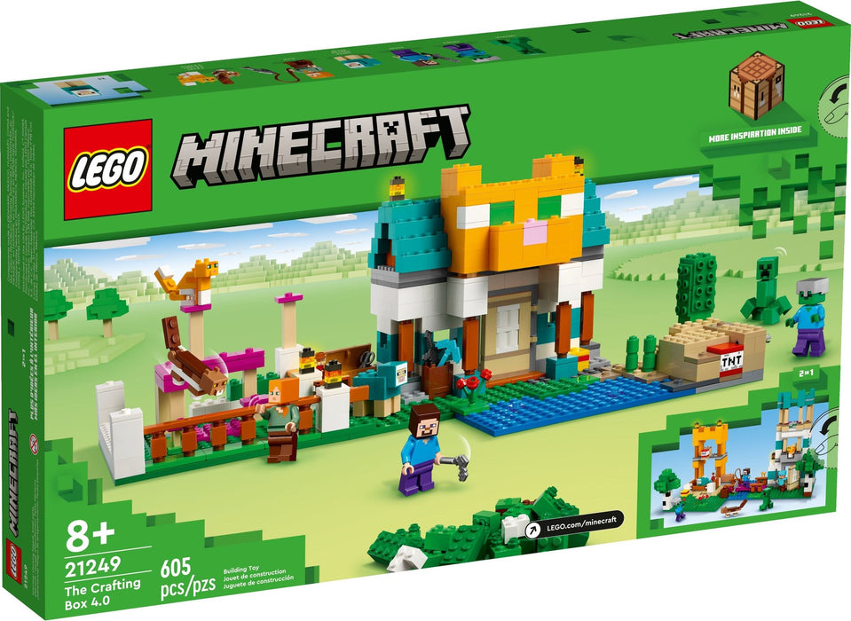 LEGO Minecraft 21249 The Crafting Box 4.0