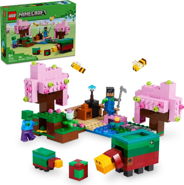 LEGO Minecraft 21260 The Cherry Blossom Garden