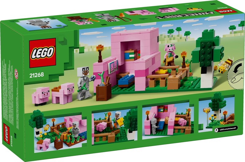 LEGO Minecraft 21268 The Baby Pig House