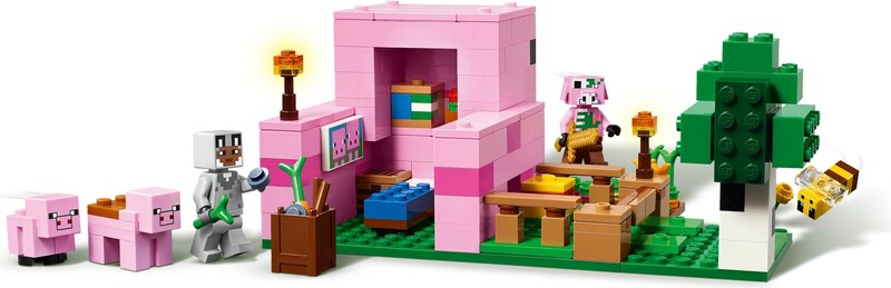 LEGO Minecraft 21268 The Baby Pig House