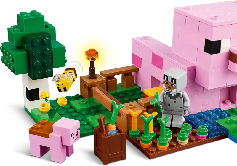 LEGO Minecraft 21268 The Baby Pig House