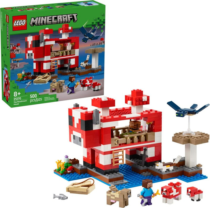 LEGO Minecraft 21270 The Mooshroom House