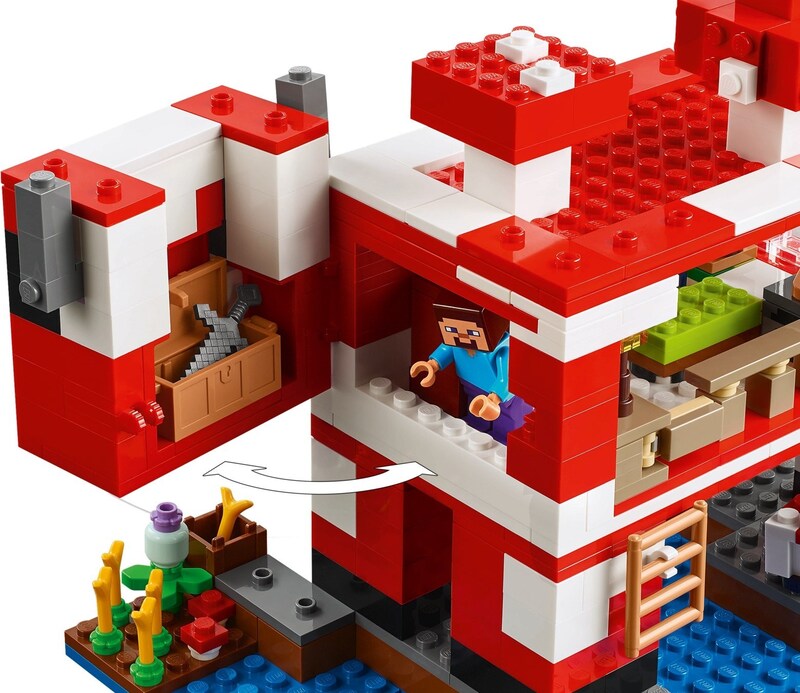 LEGO Minecraft 21270 The Mooshroom House
