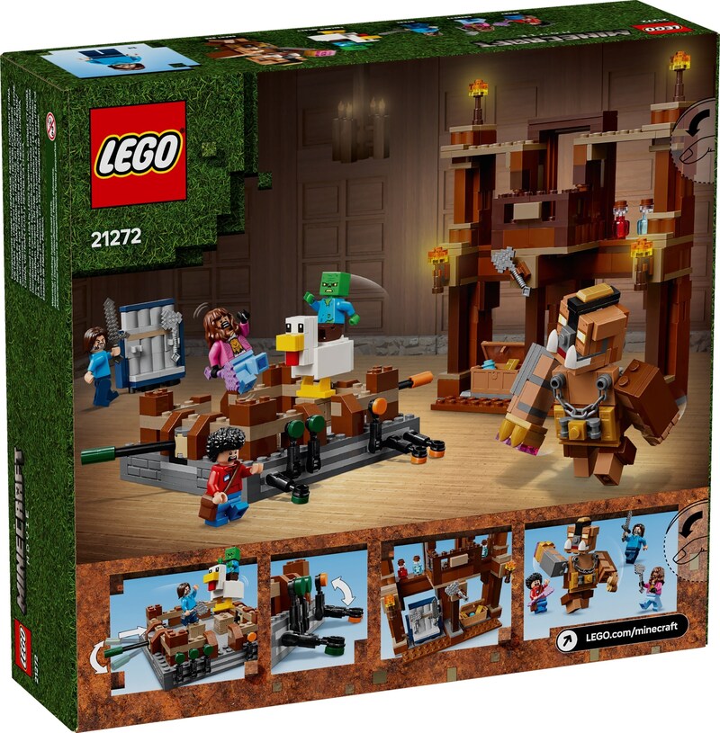 LEGO Minecraft 21272 Woodland Mansion Fighting Ring