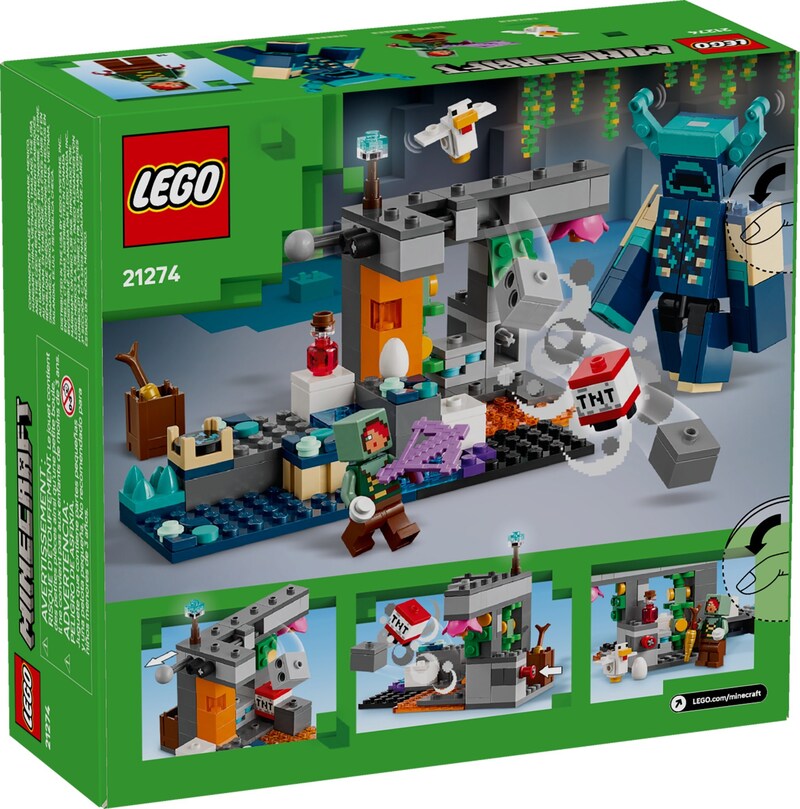 LEGO Minecraft 21274 The Warden Encounter