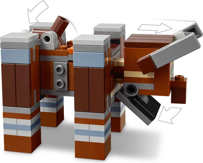LEGO Minecraft 21278 The Pillager Outpost and Ravager