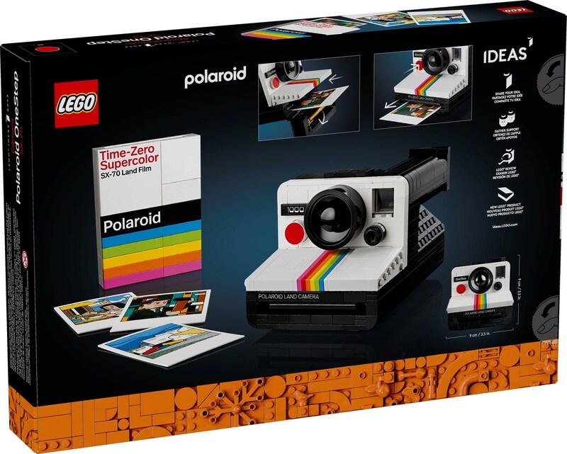 LEGO Ideas 21345 Polaroid OneStep SX-70 Camera