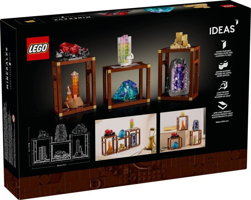 LEGO Ideas 21362 Mineral Collection