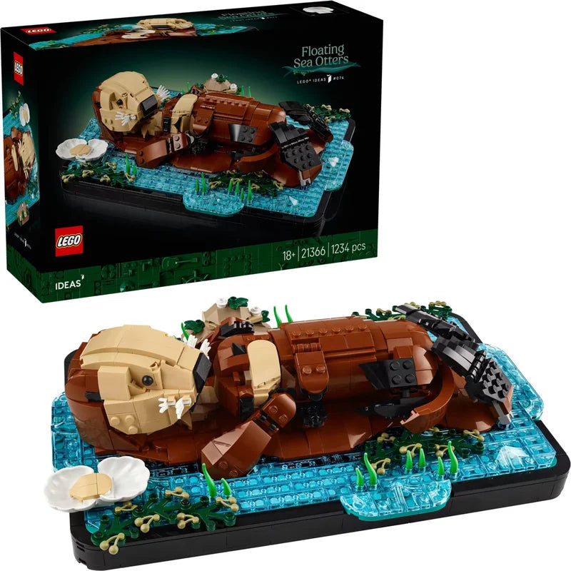 LEGO Ideas 21366 Floating Sea Otters