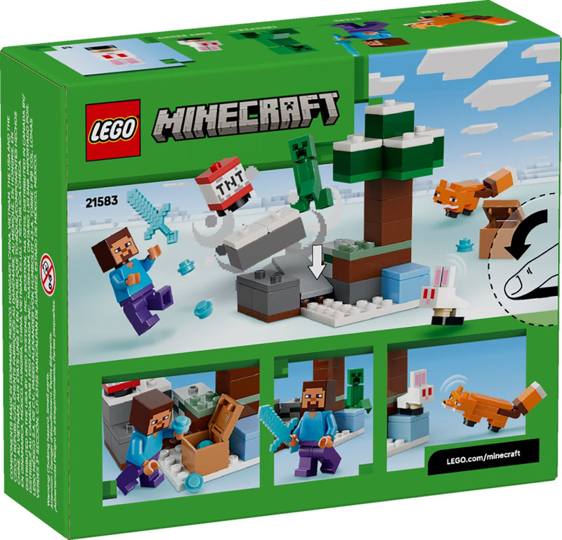 LEGO Minecraft 21583 Steve's Taiga Adventure