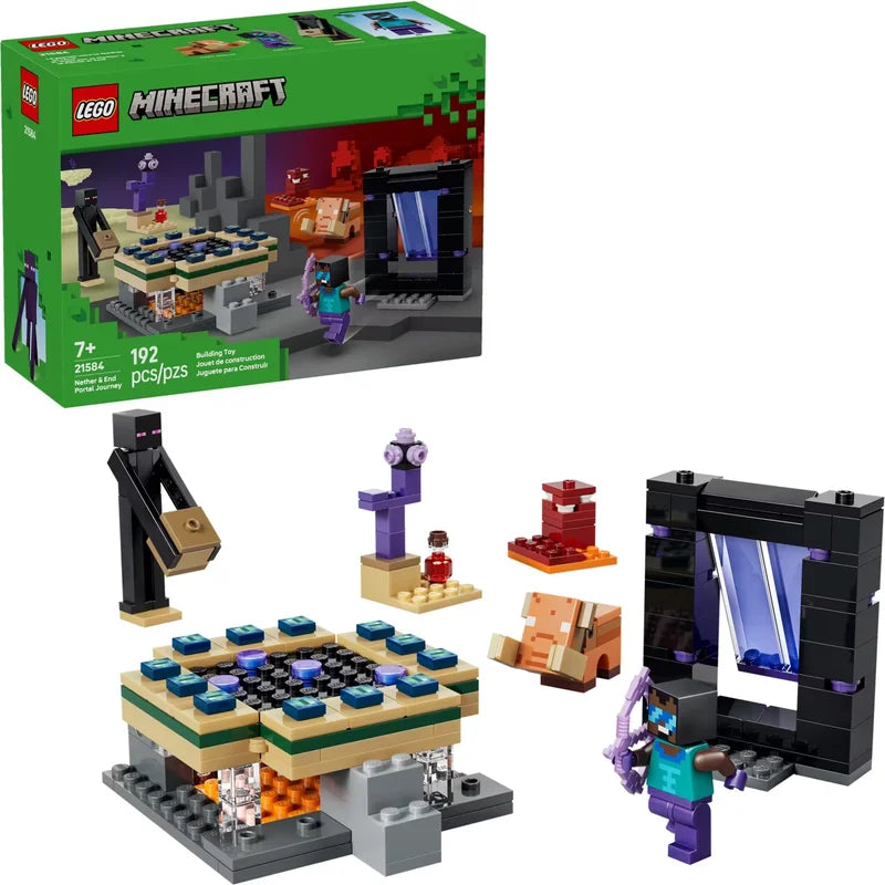 LEGO Minecraft 21584 Nether & End Portal Journey
