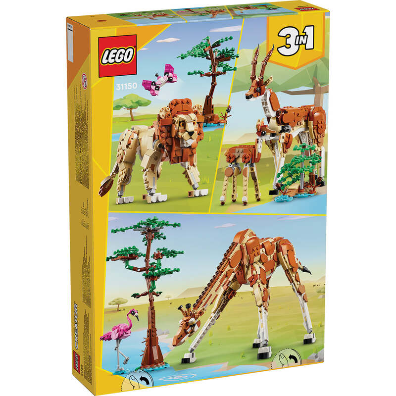 LEGO Creator 31150 Wild Safari Animals