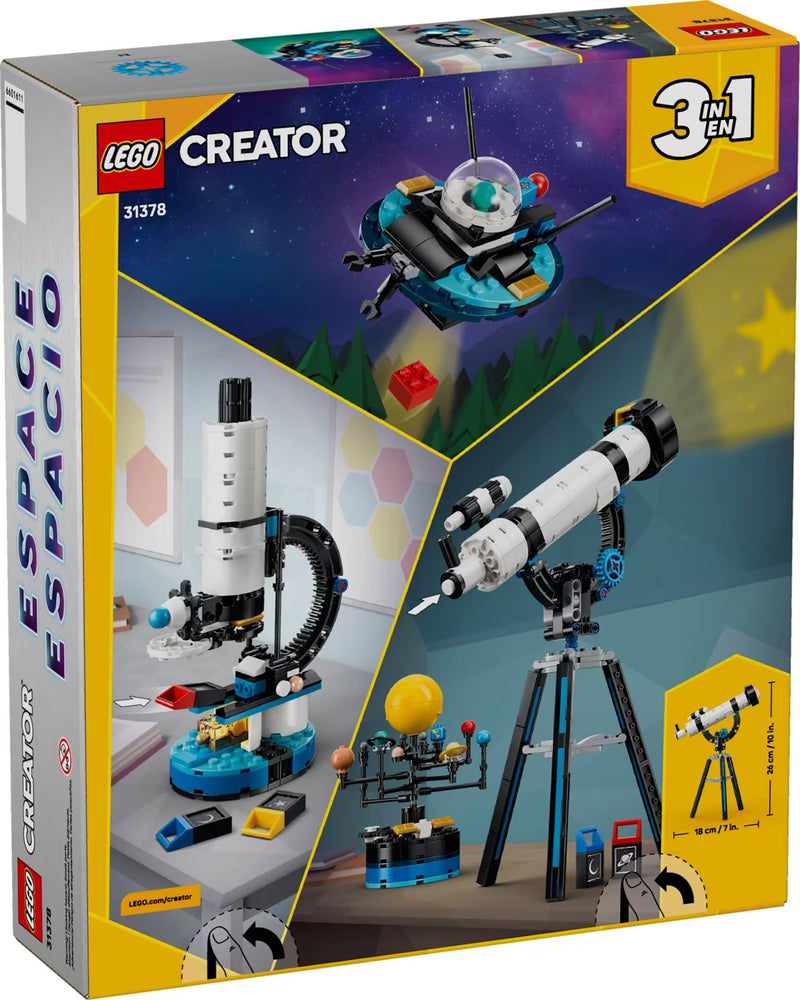 LEGO Creator 31378 Space Exploration Telescope