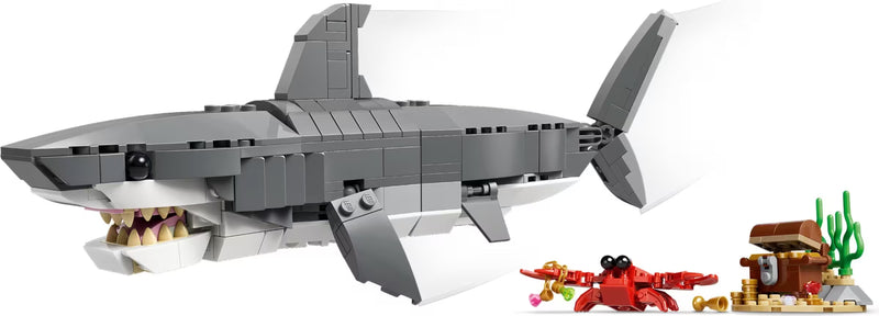 LEGO Creator 31381 Fierce Shark with a Treasure Chest