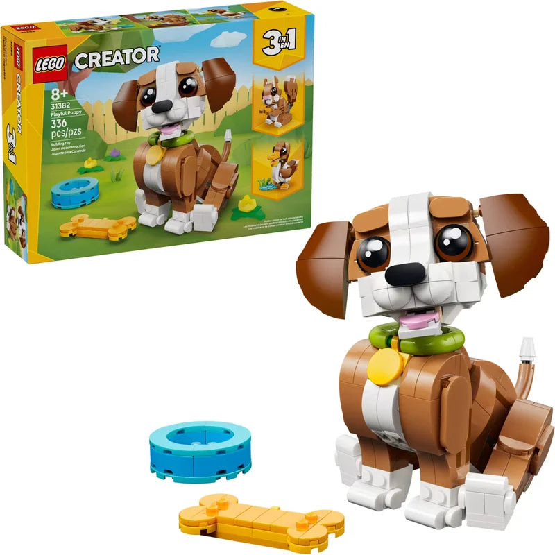 LEGO Creator 31382 Cute Animals: Playful Puppy Dog