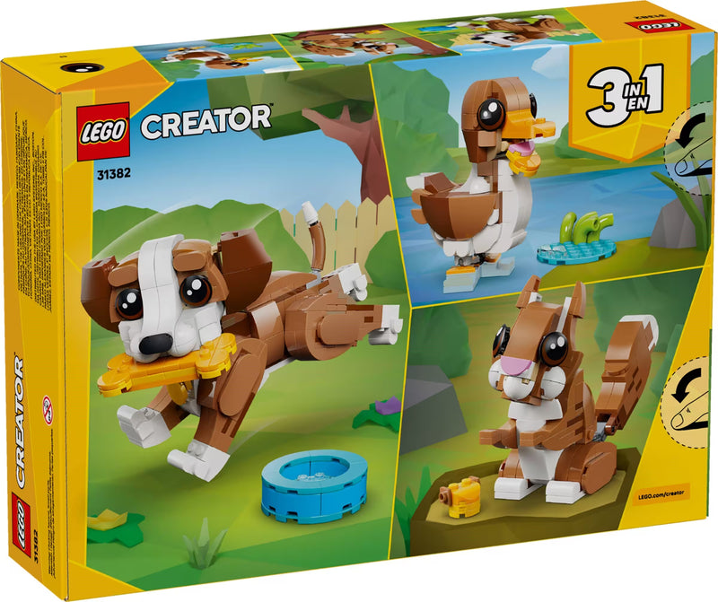LEGO Creator 31382 Cute Animals: Playful Puppy Dog