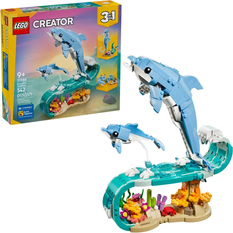 LEGO Creator 31385 Sea Animals: Beautiful Dolphins