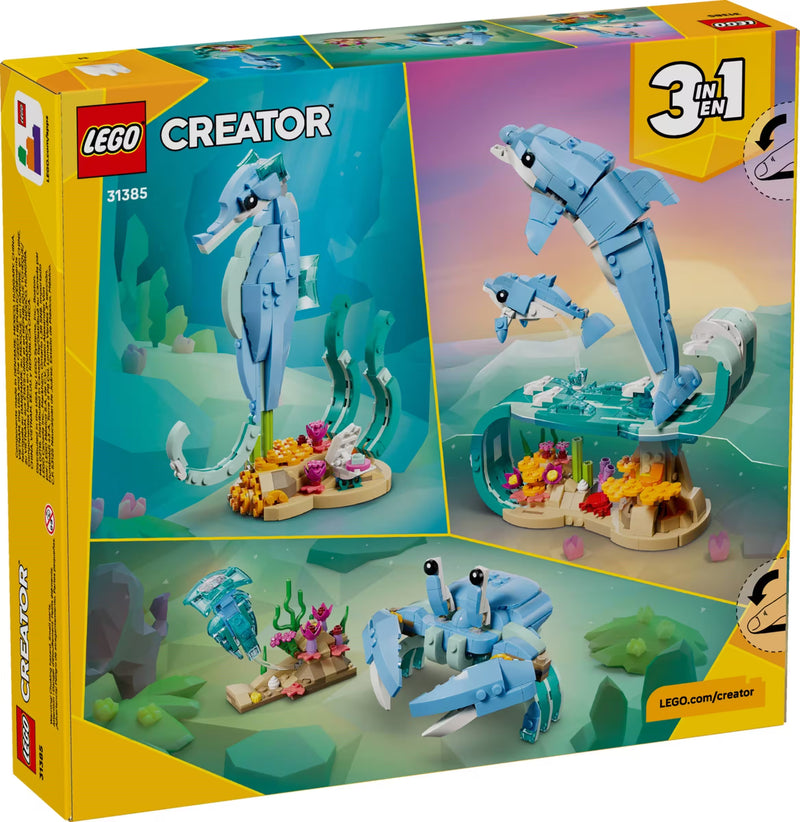 LEGO Creator 31385 Sea Animals: Beautiful Dolphins