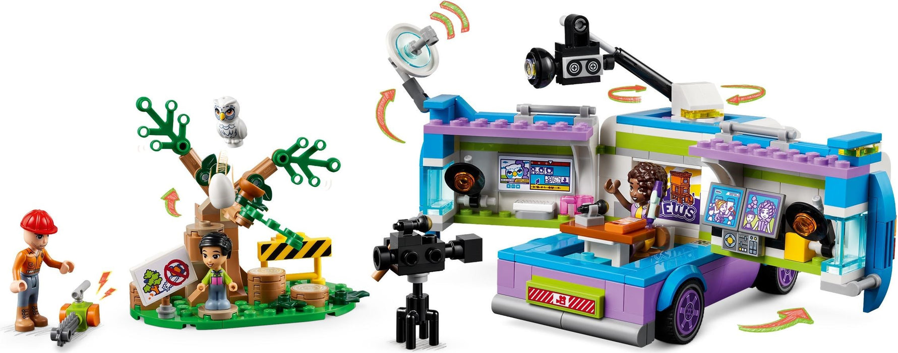 LEGO Friends 41749 Newsroom Van