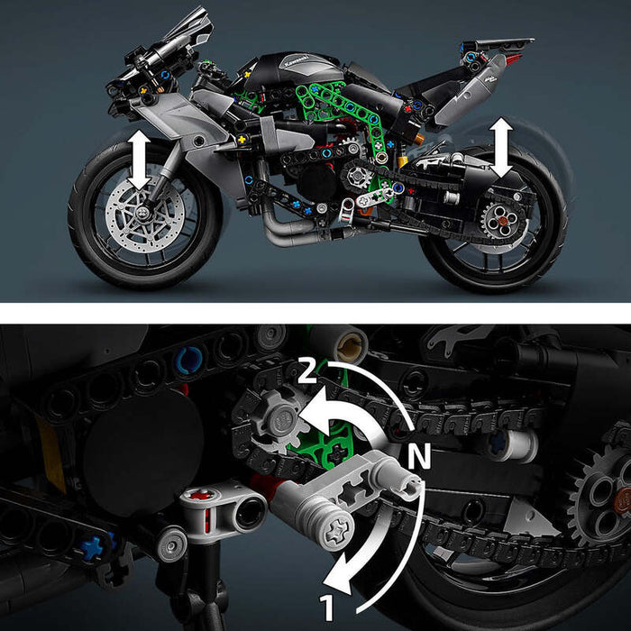 LEGO Technic 42170 Kawasaki Ninja H2R Motorcycle