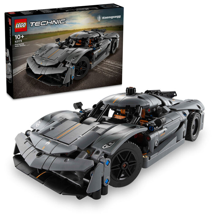 LEGO Technic 42173 Koenigsegg Jesko Absolut Gray Hypercar