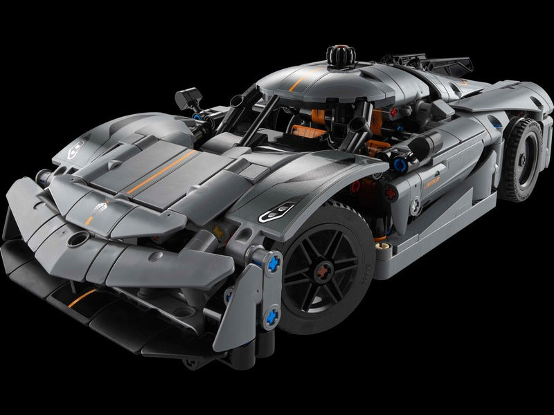 LEGO Technic 42173 Koenigsegg Jesko Absolut Gray Hypercar