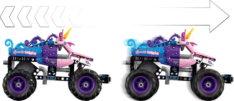 LEGO Technic 42220 Monster Jam Sparkle Smash Pull-Back