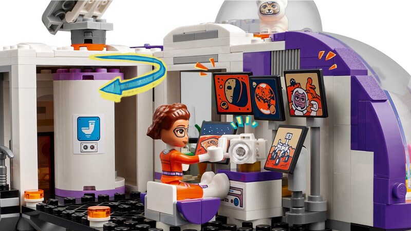 LEGO Friends 42605 Mars Space Base and Rocket