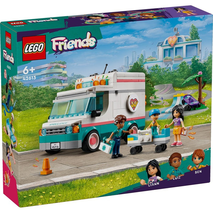 LEGO Friends 42613 Heartlake City Hospital Ambulance