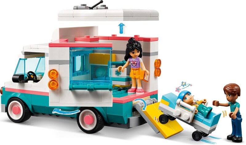 LEGO Friends 42613 Heartlake City Hospital Ambulance