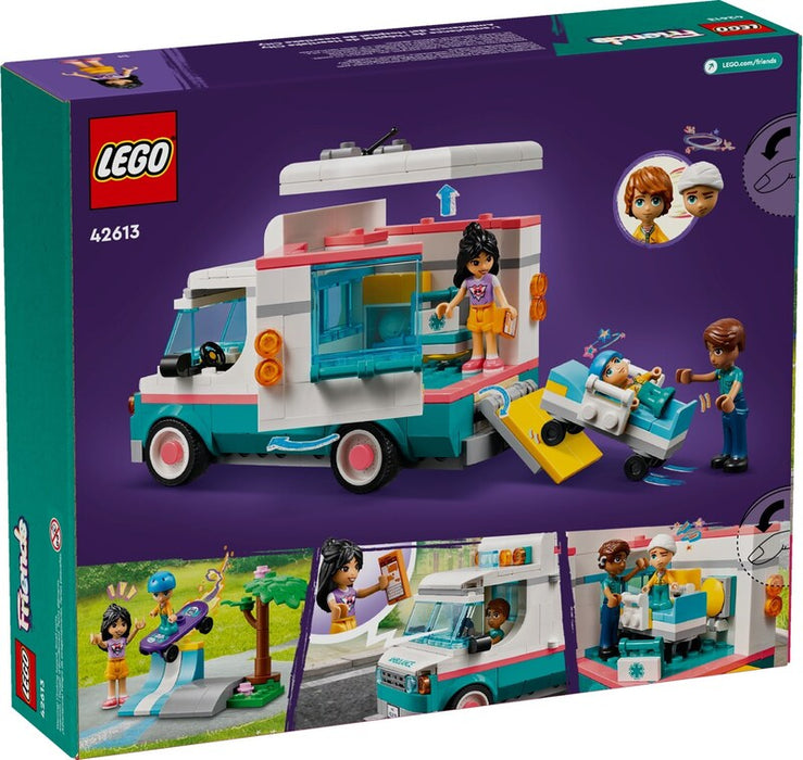 LEGO Friends 42613 Heartlake City Hospital Ambulance