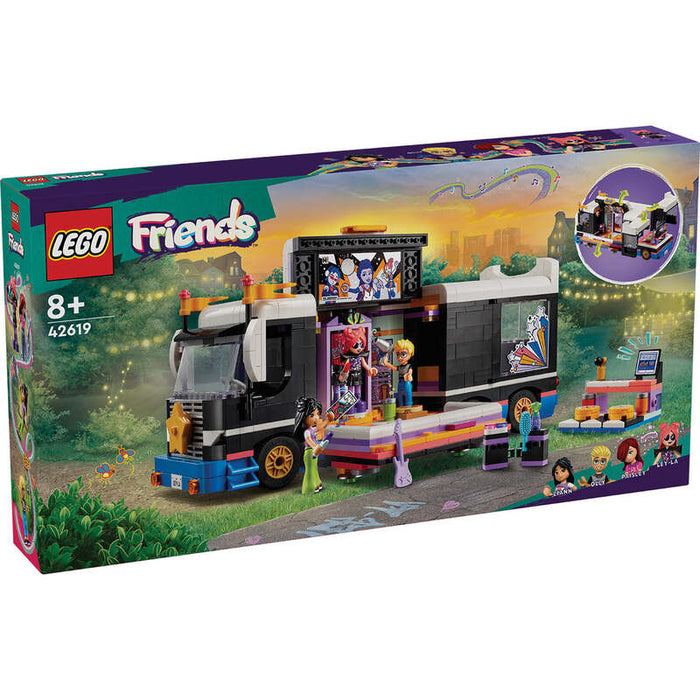 LEGO Friends 42619 Pop Star Music Tour Bus