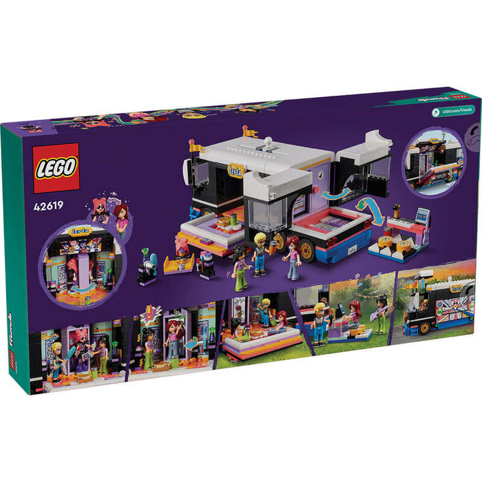 LEGO Friends 42619 Pop Star Music Tour Bus